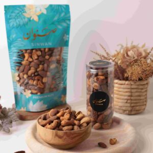 Smoked Mixed Nuts – Jar (235g)
